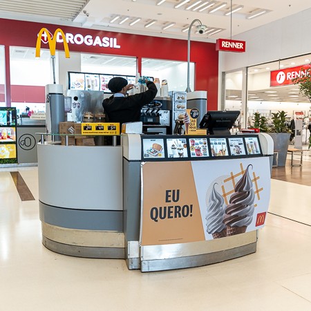 Logo da loja mc donald´s